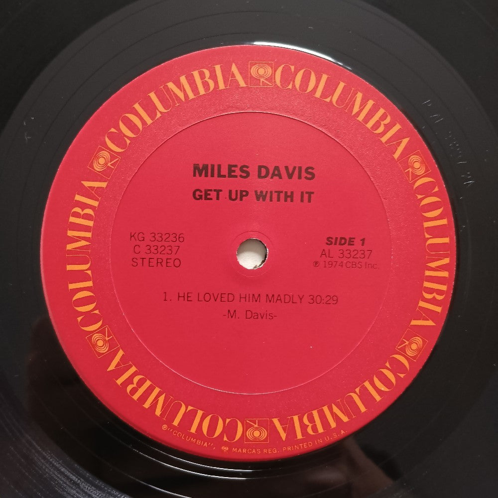 Miles Davis - Get Up With It 2LP - 1974 - KG 33236 - Used - VG+ - Vinyl