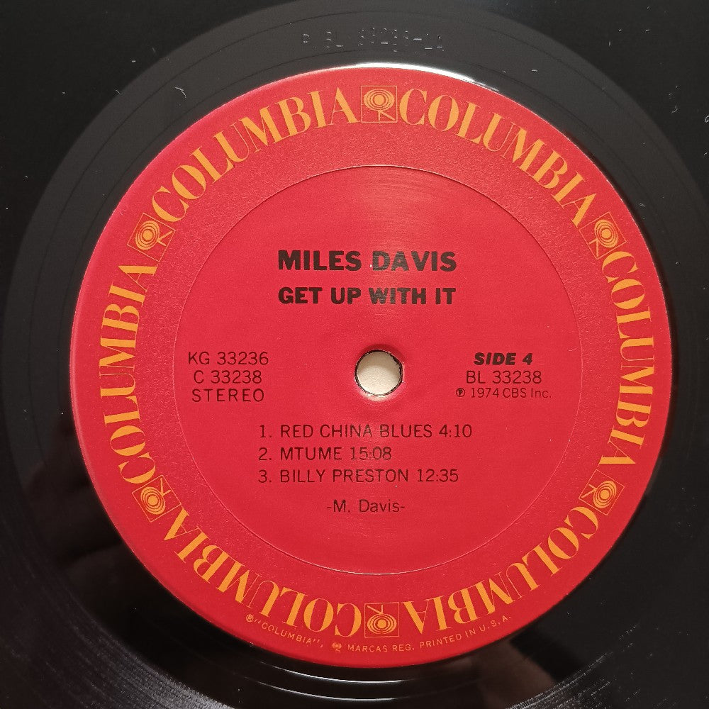 Miles Davis - Get Up With It 2LP - 1974 - KG 33236 - Used - VG+ - Vinyl