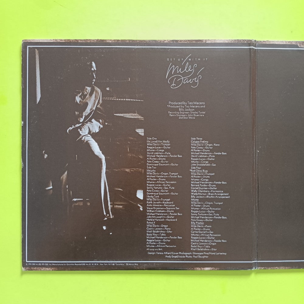Miles Davis - Get Up With It 2LP - 1974 - KG 33236 - Used - VG+ - Vinyl