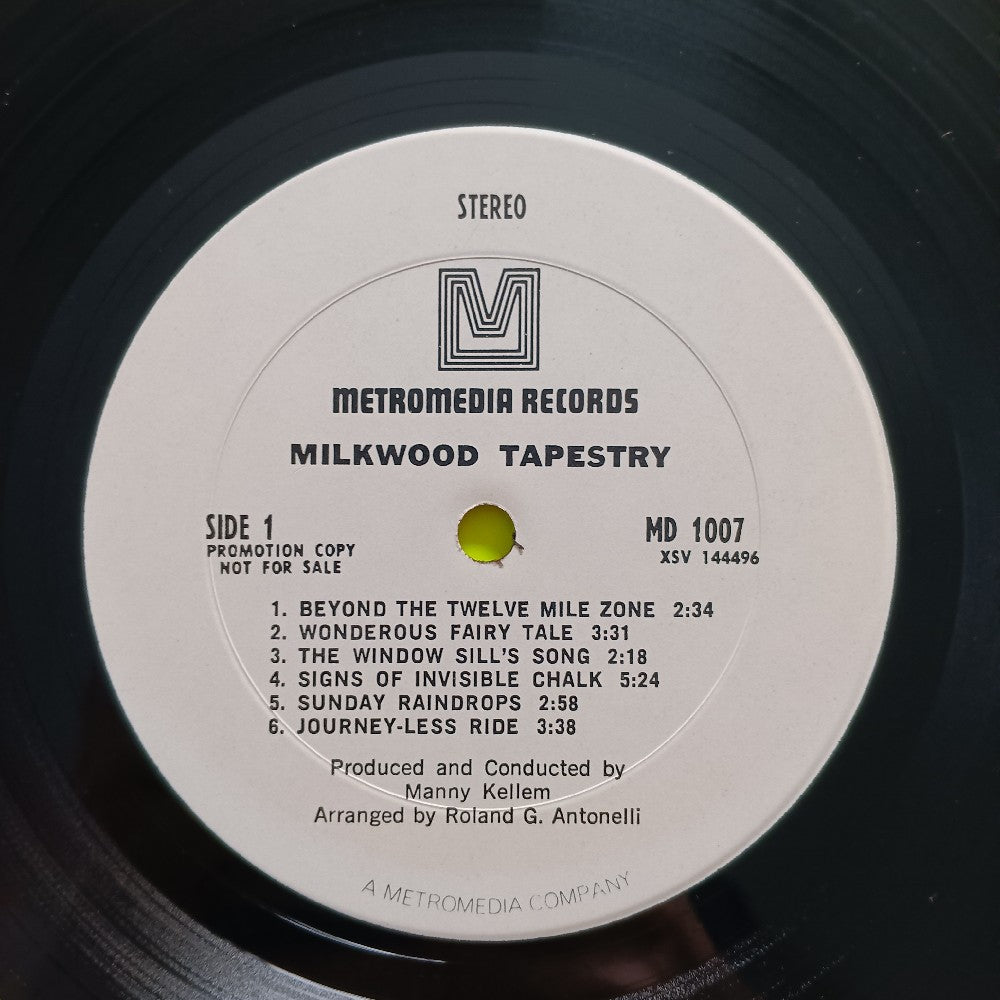 Milkwood Tapestry - Milkwood Tapestry Self Titled PROMO - 1969 - MD 1007 - Used - EX - Vinyl