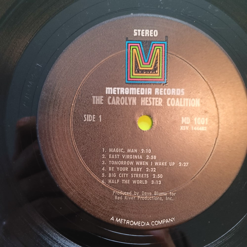 Carolyn Hester Coalition - Self Titled PROMO - 1968 - MD 1001 - Used - EX - Vinyl