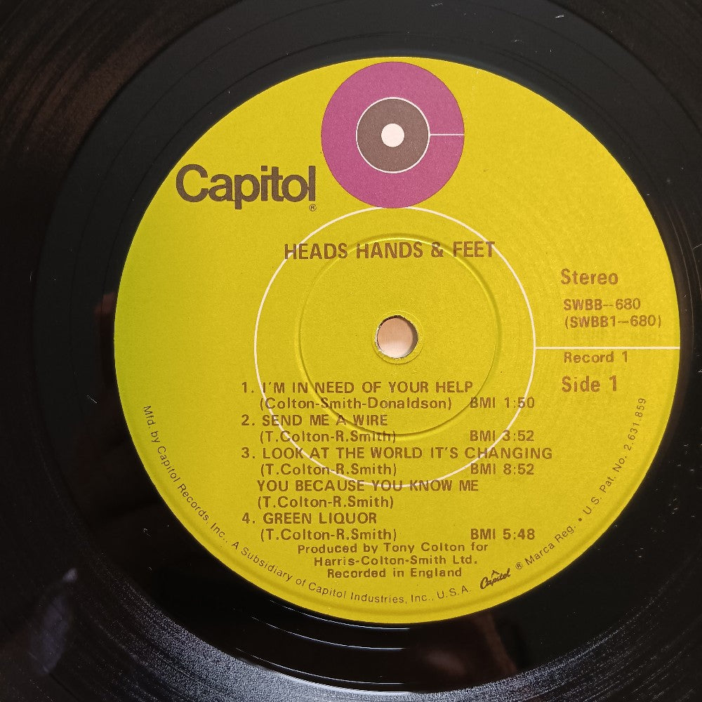 Head Hands & Feet - Self Titled - 1971 - SWBB 680 - Used - EX - Vinyl