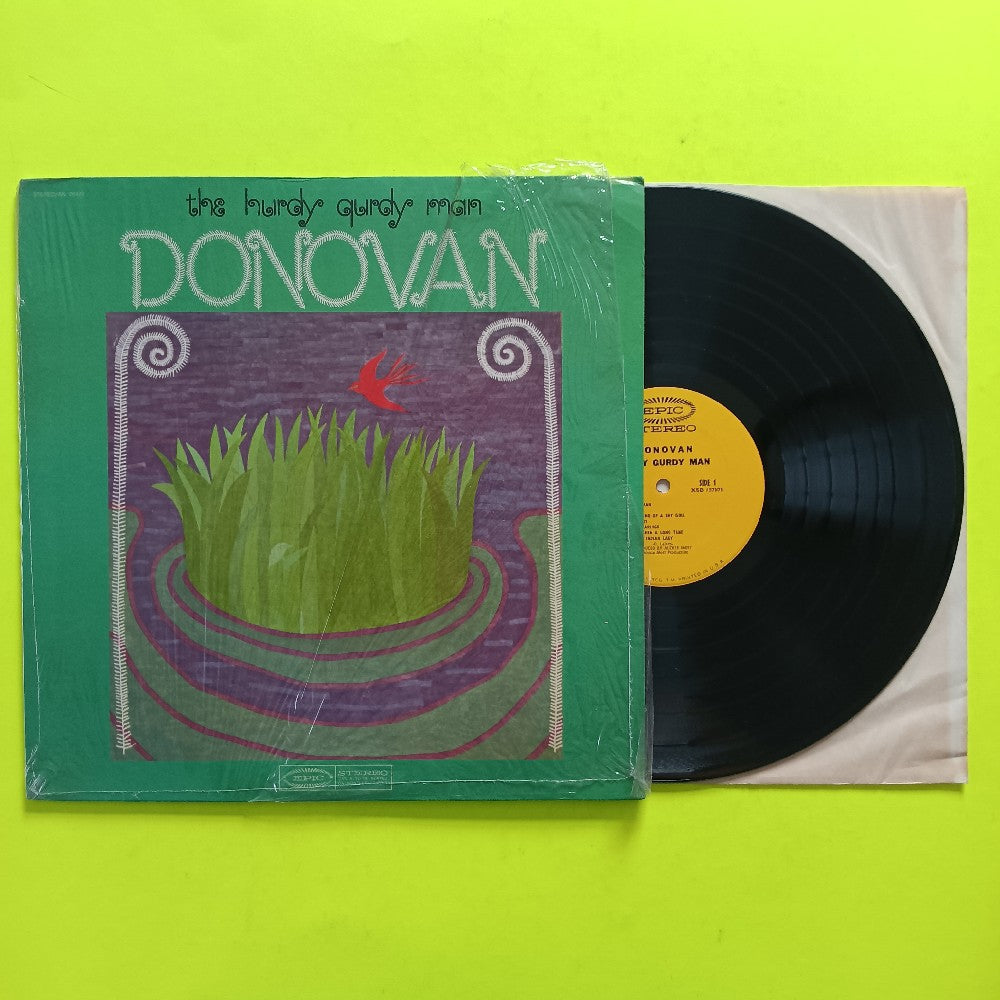 Donovan - The Hurdy Gurdy Man PROMO SHRINK - 1968 - BN 26420 - Used - EX - Vinyl