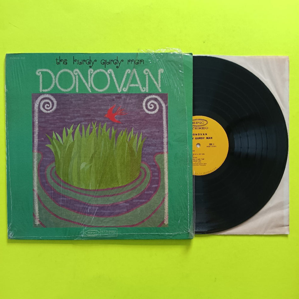 Donovan - The Hurdy Gurdy Man PROMO SHRINK - 1968 - BN 26420 - Used - EX - Vinyl
