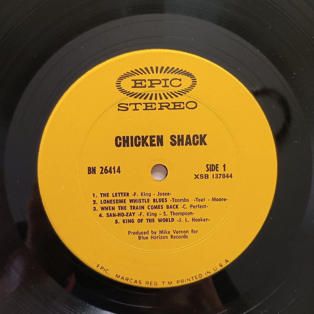 Chicken Shack  - Forty Blue Fingers PROMO - 1968 - BN 26414 - Used - EX - Vinyl