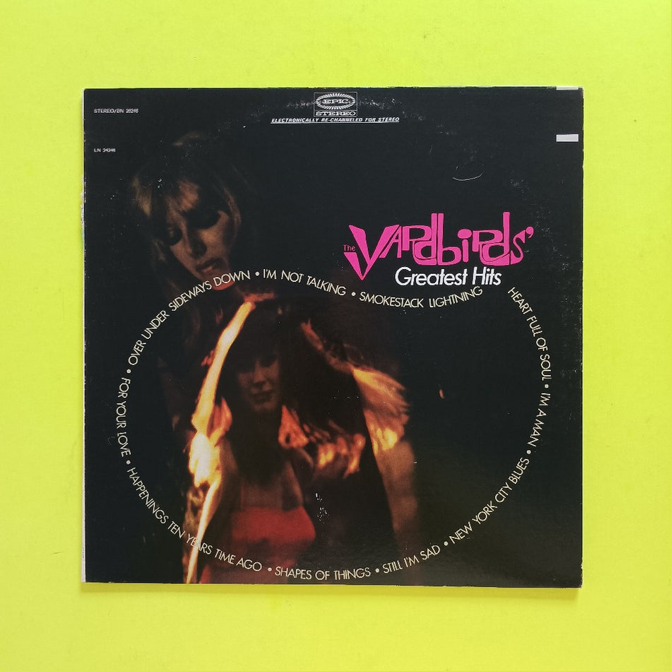 The Yardbirds - Greatest Hits PROMO - 1967 - BN 26246 - Used - VG++ - Vinyl