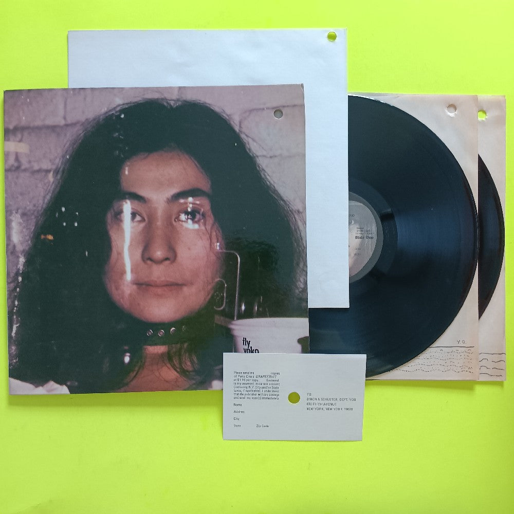 Yoko Ono - Fly W Poster & Insert - 1971 - SVBB 3380 - Used - VG++ - Vinyl