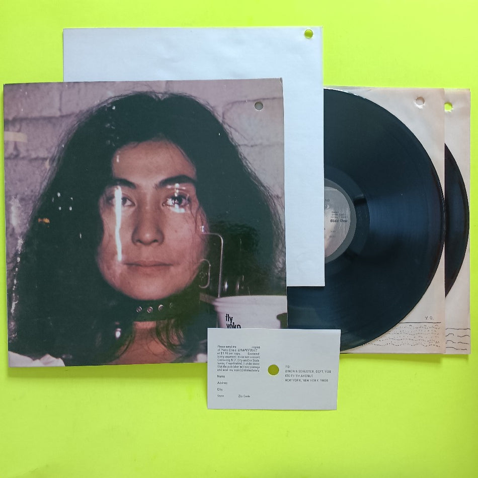 Yoko Ono - Fly W Poster & Insert - 1971 - SVBB 3380 - Used - VG++ - Vinyl
