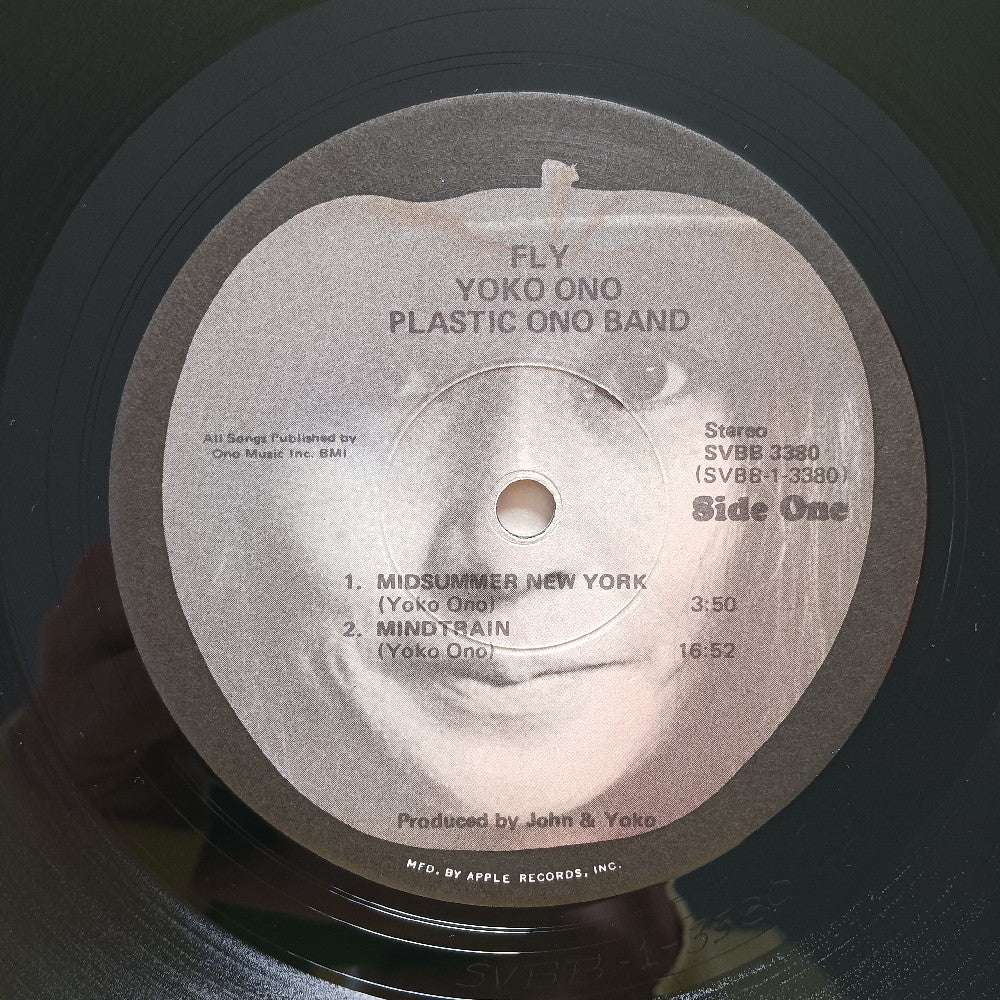 Yoko Ono - Fly W Poster & Insert - 1971 - SVBB 3380 - Used - VG++ - Vinyl