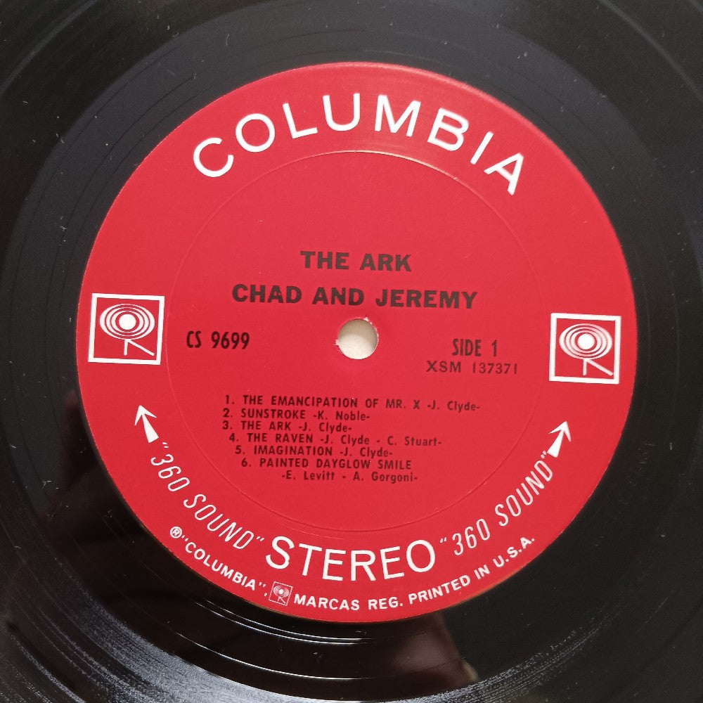 Chad Stuart & Jeremy Clark - The Ark PROMO - 1968 - CS 9699 - Used - VG++ - Vinyl