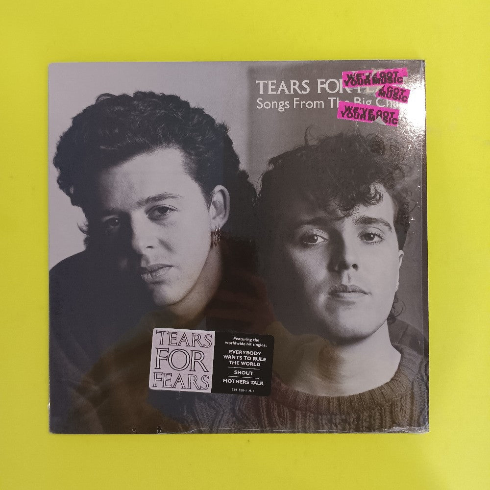 Tears For Fears - Songs From The Big Chair SHRINK - 1985 - 422-824 300-1 M-1 - Used - EX - Vinyl