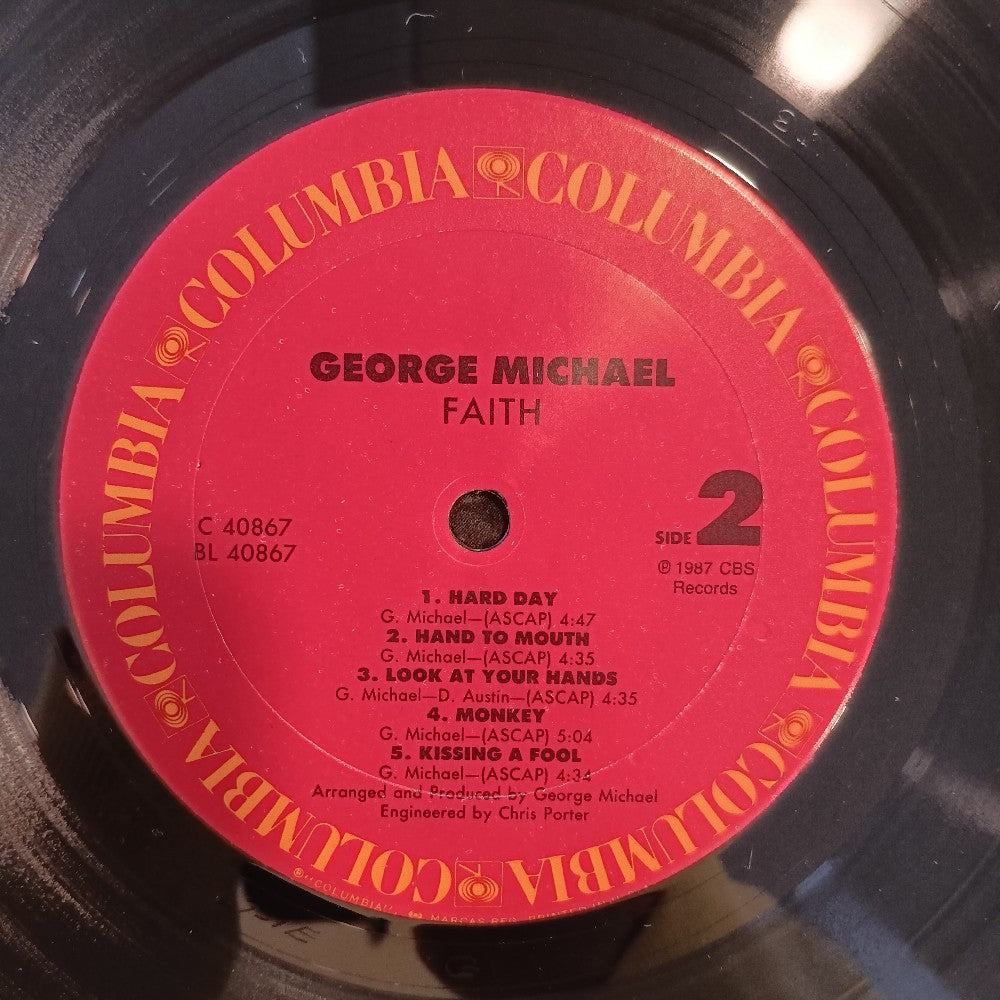 George Michael - Faith SHRINK - 1987 - OC 40867 - Used - EX - Vinyl