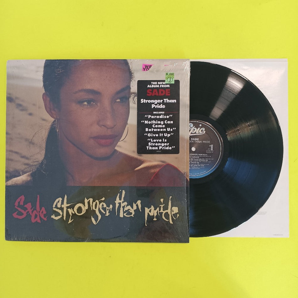 Sade - Stronger Than Pride SHRINK & HYPE - 1988 - OE 44210 - Used - EX - Vinyl