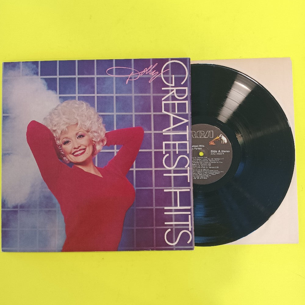 Dolly Parton - Greatest Hits OG Hard Candy - 1982 - AHL1-4422 - Used - VG++ - Vinyl