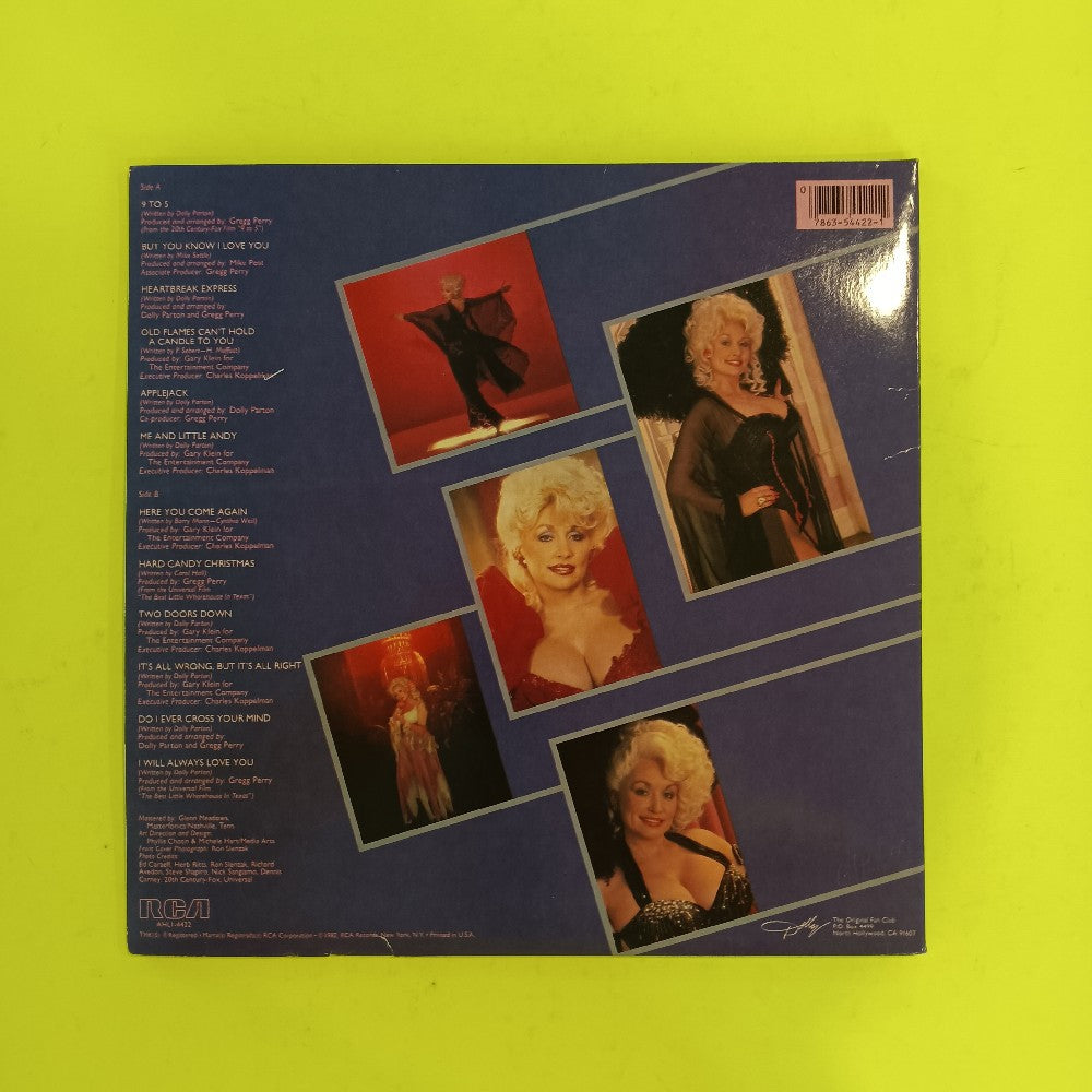 Dolly Parton - Greatest Hits OG Hard Candy - 1982 - AHL1-4422 - Used - VG++ - Vinyl