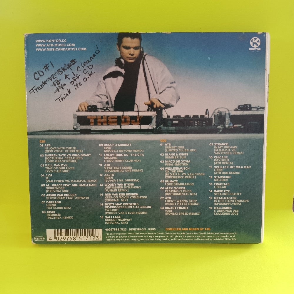 ATB - The DJ™ - In The Mix GERMANY 2CD - 2004 - K333 - Used - VG++ - CDs