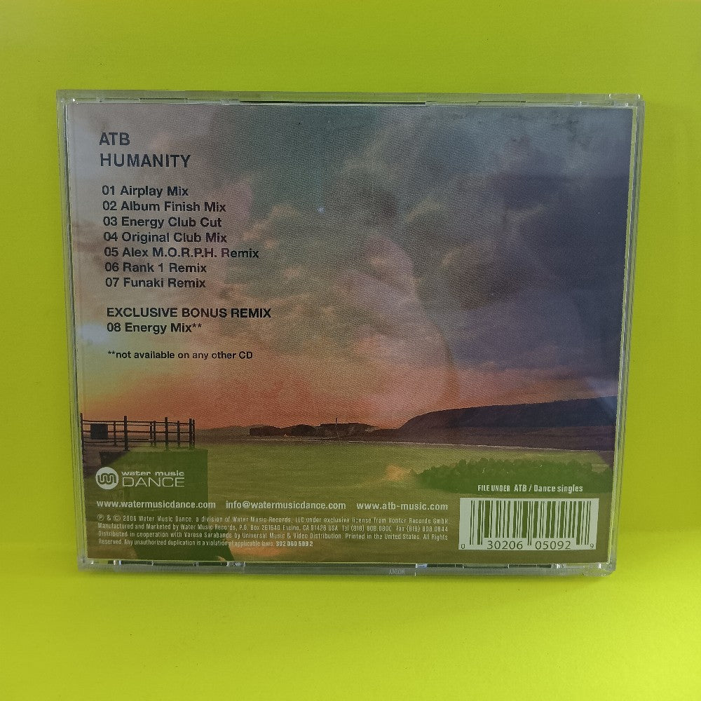 ATB - Humanity - 2006 - 302 060 509 2 - Used - EX - CDs