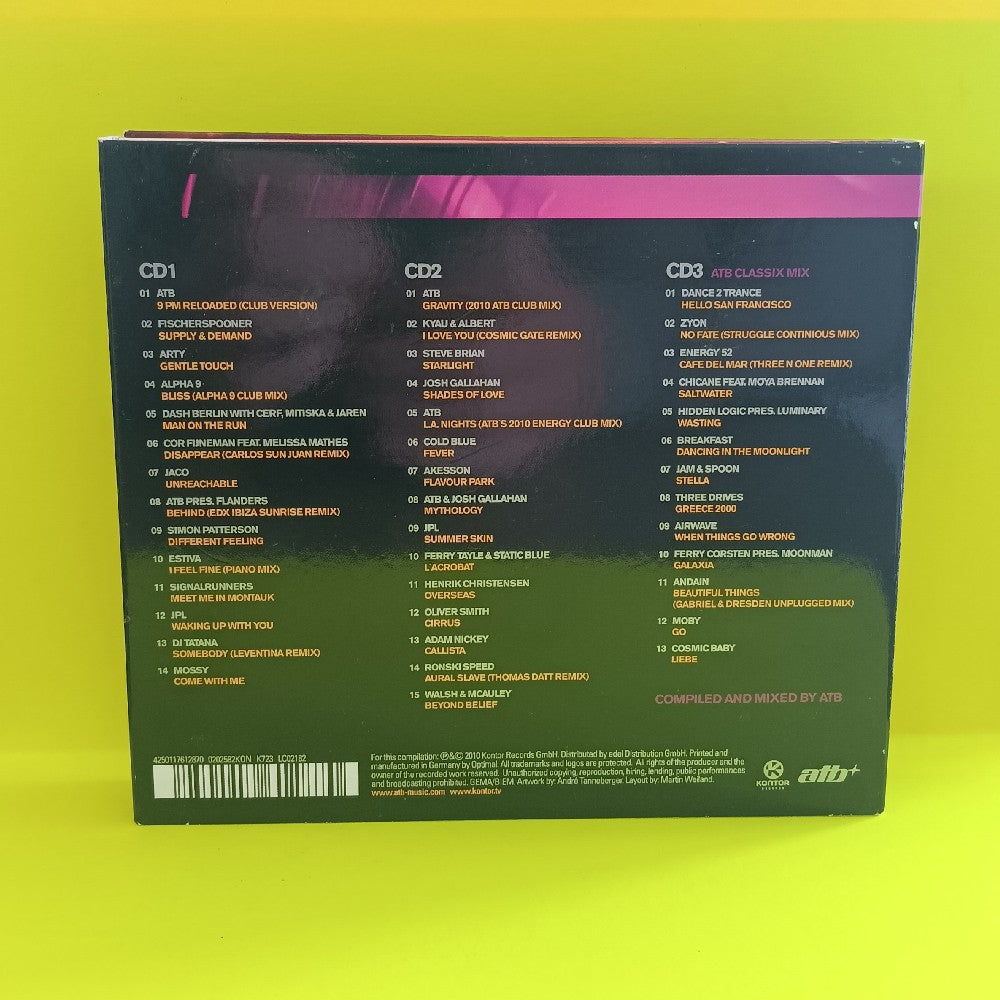 ATB - The DJ 5 - In The Mix 3CD GERMANY - 2010 - K723 - Used - EX - CDs