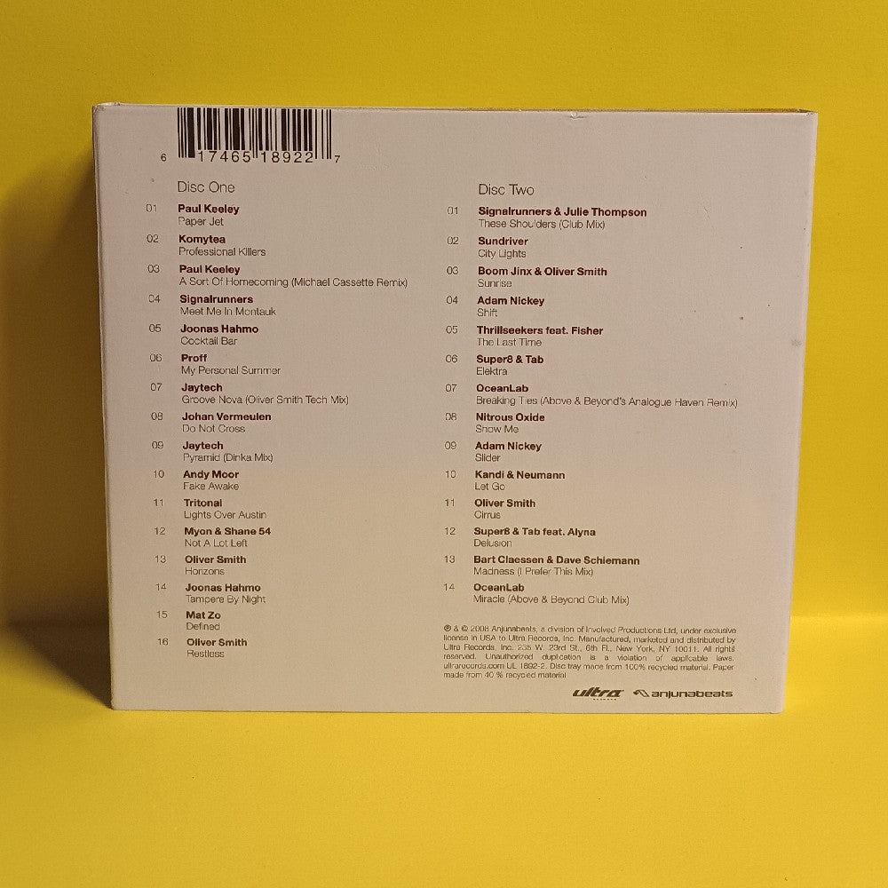 Above & Beyond - Anjunabeats Volume Six 6 2CD - 2008 - UL 1892-2 - Used - EX - CDs