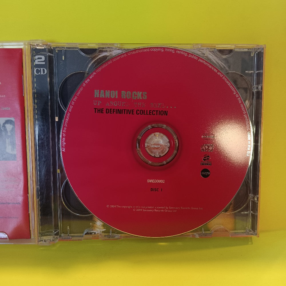Hanoi Rocks - Up Around The Bend... The Definitive Collection 2CD - 2004 - SMEDD002 - Used - EX - CDs
