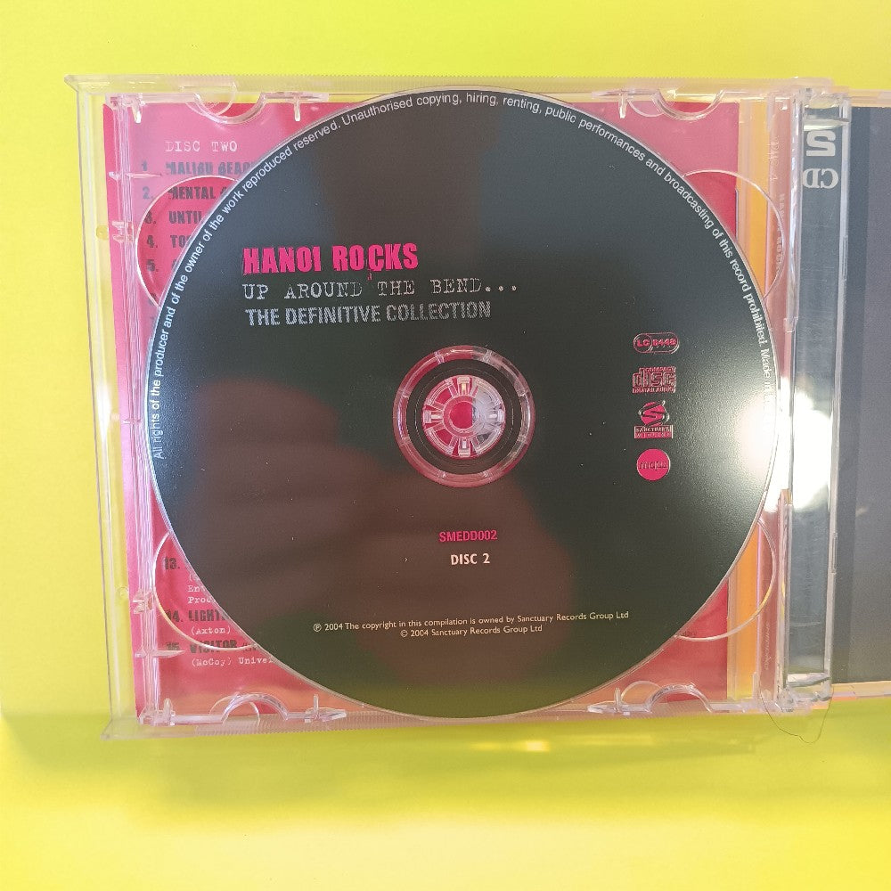 Hanoi Rocks - Up Around The Bend... The Definitive Collection 2CD - 2004 - SMEDD002 - Used - EX - CDs