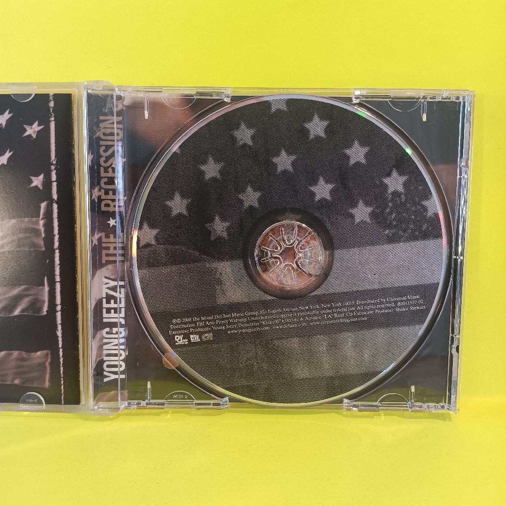 Young Jeezy - The Recession PROMO - 2008 - B0011537-02 - Used - NM - CDs