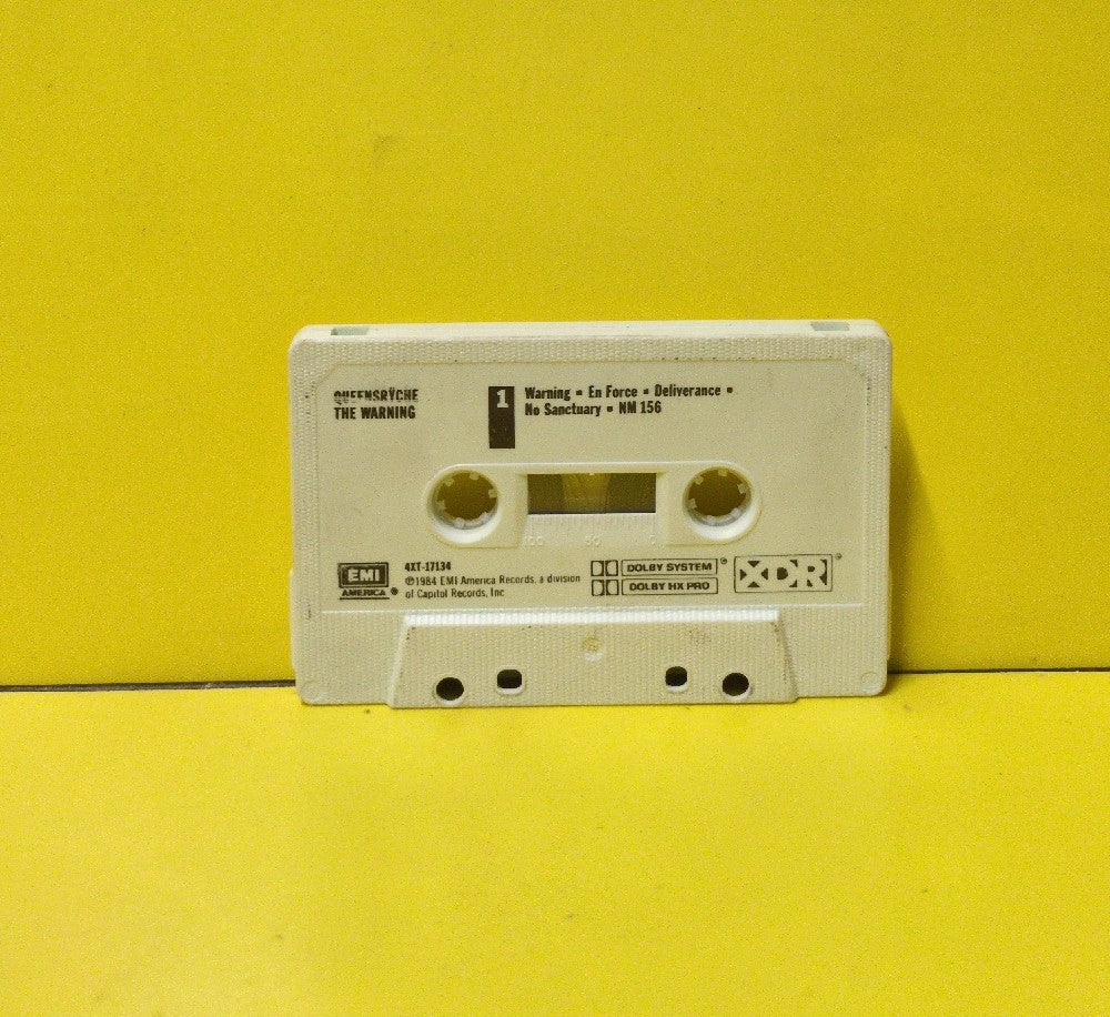 Queensrÿche - The Warning - 1984 - 4XT-17134 - Used - EX - Cassettes - Off-White Tape Shell