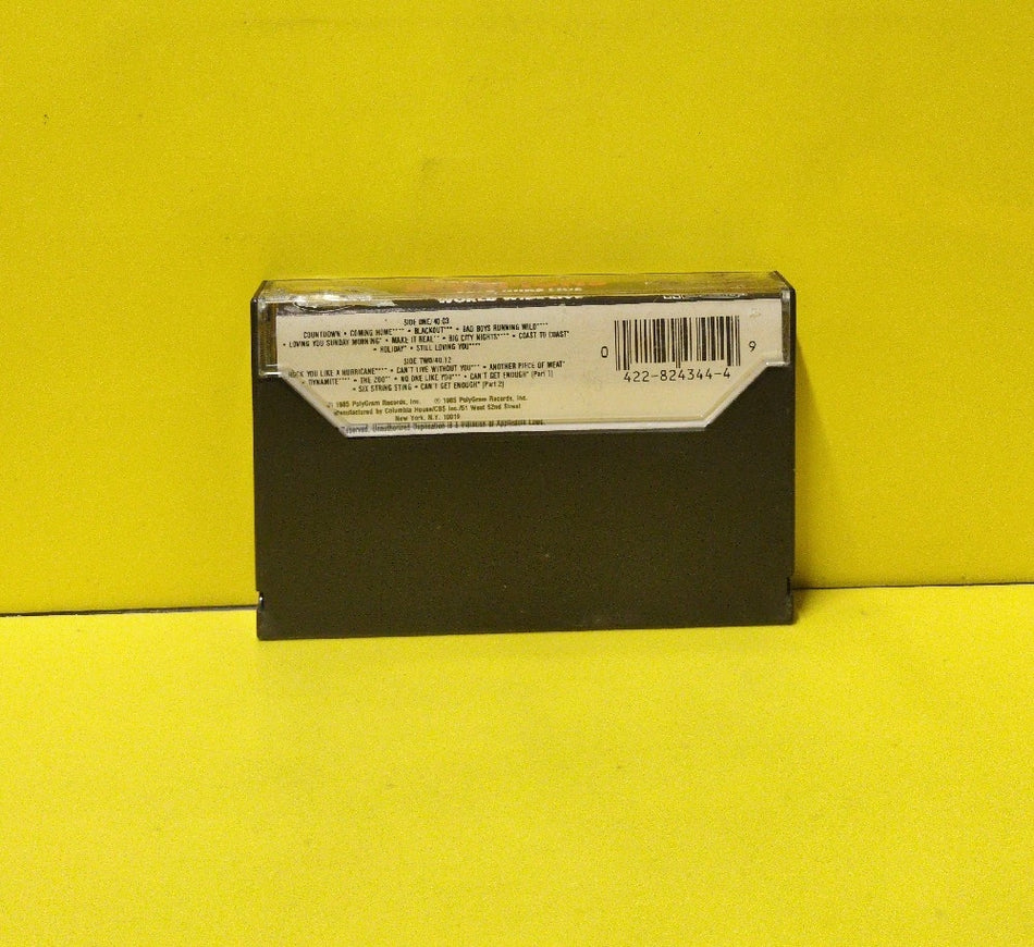 Scorpions - World Wide Live - 1985 - 824 344-4 M-1 - Used - EX - Cassettes