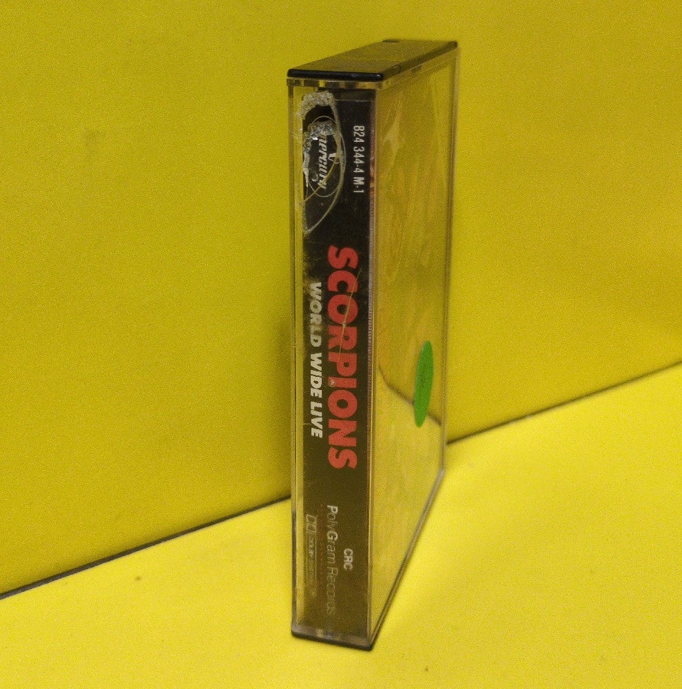 Scorpions - World Wide Live - 1985 - 824 344-4 M-1 - Used - EX - Cassettes