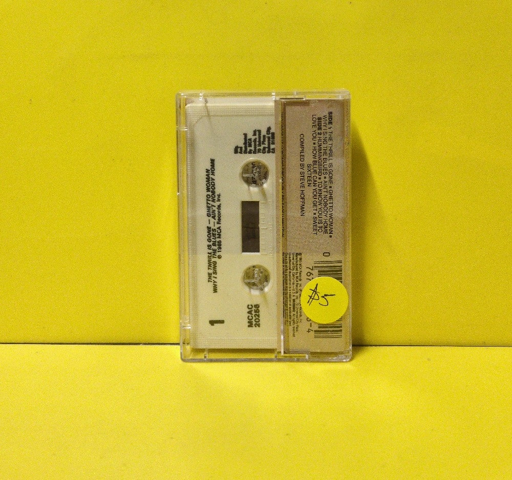 B.B. King - Why I Sing The Blues - 1985 - MCAC-20256 - Used - EX - Cassettes - White Tape Shell