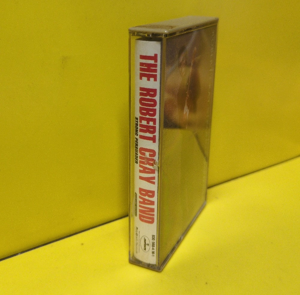 Robert Cray - Strong Persuader - 1986 - 830 568-4 M-1 - Used - EX - Cassettes - Beige Back Case - Grey Tape Shell