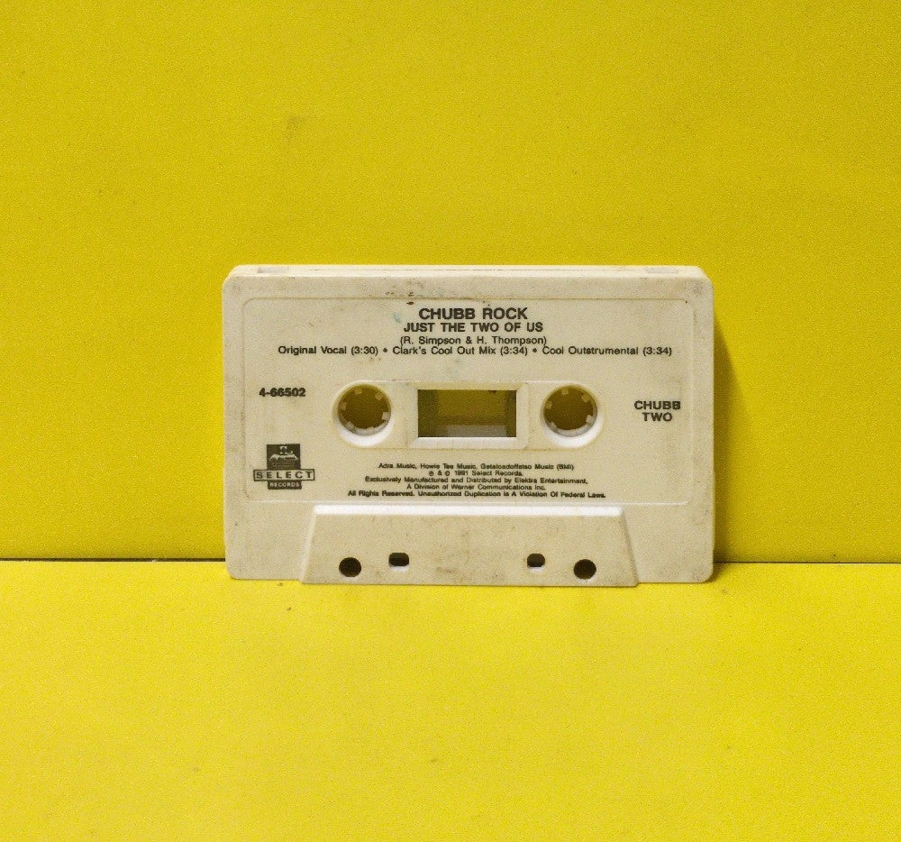 Chubb Rock - Just The Two Of Us - 1991 - 4-66502 - Used - EX - Cassettes - Cassette Single
