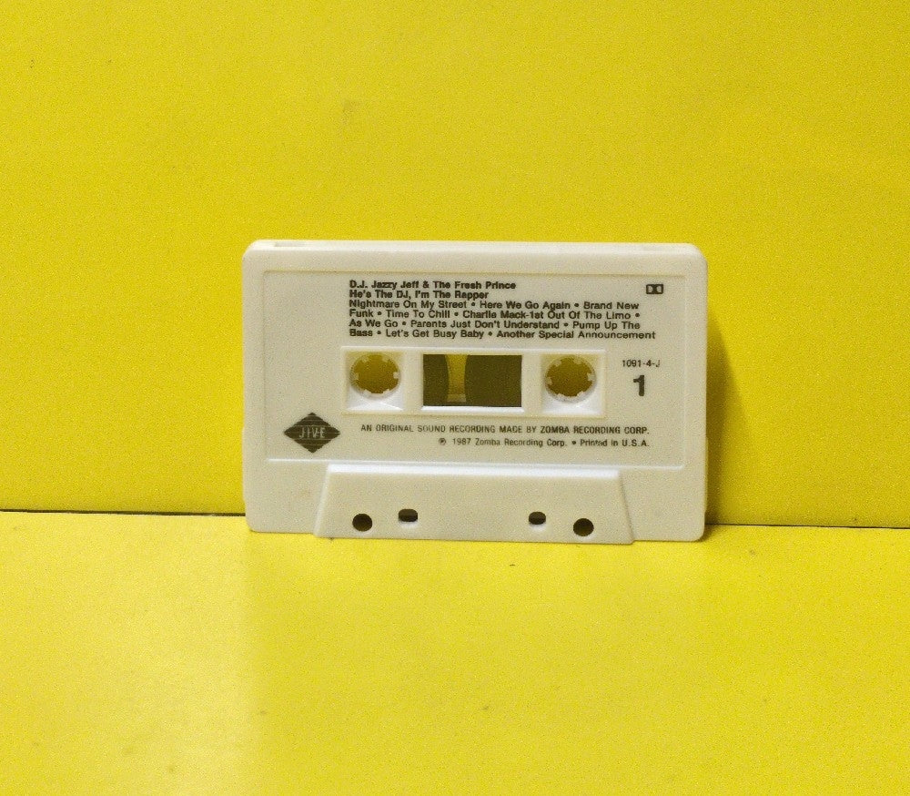 DJ Jazzy Jeff & The Fresh Prince - He's The DJ, I'm The Rapper - 1988 - 1091-4-J - Used - EX - Cassettes