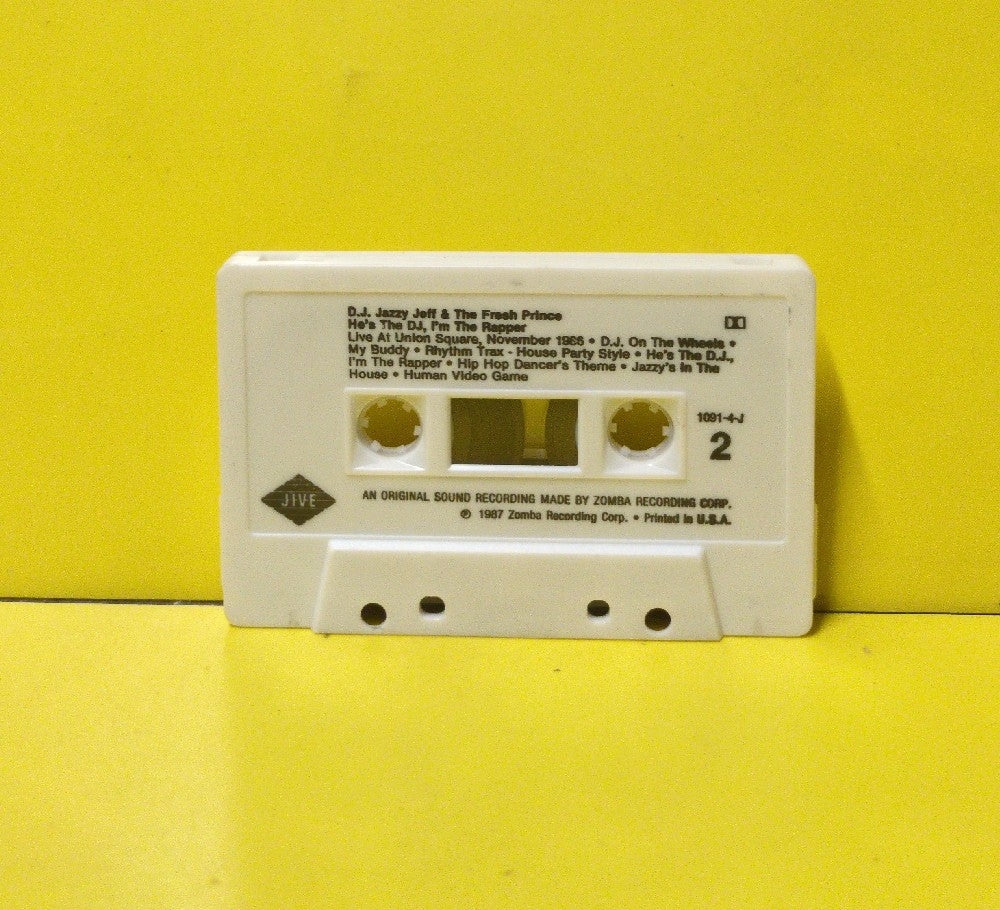 DJ Jazzy Jeff & The Fresh Prince - He's The DJ, I'm The Rapper - 1988 - 1091-4-J - Used - EX - Cassettes