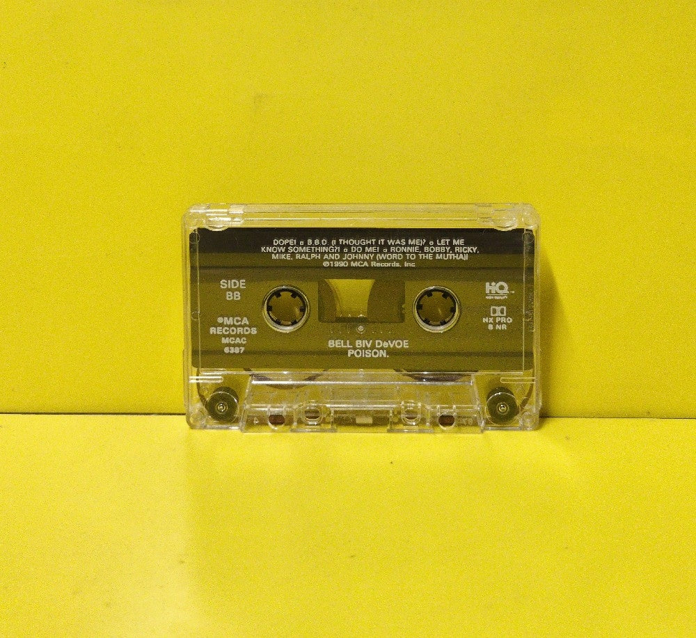 Bell Biv Devoe - Poison - 1990 - MCAC-6387 - Used - EX - Cassettes - Clear Tape Shell
