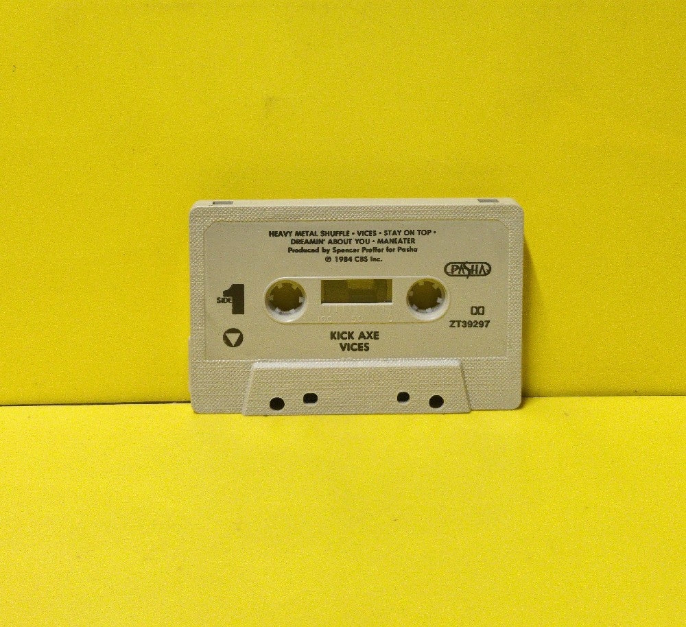 Kick Axe - Vices - 1984 - PZT 39297 - Used - EX - Cassettes