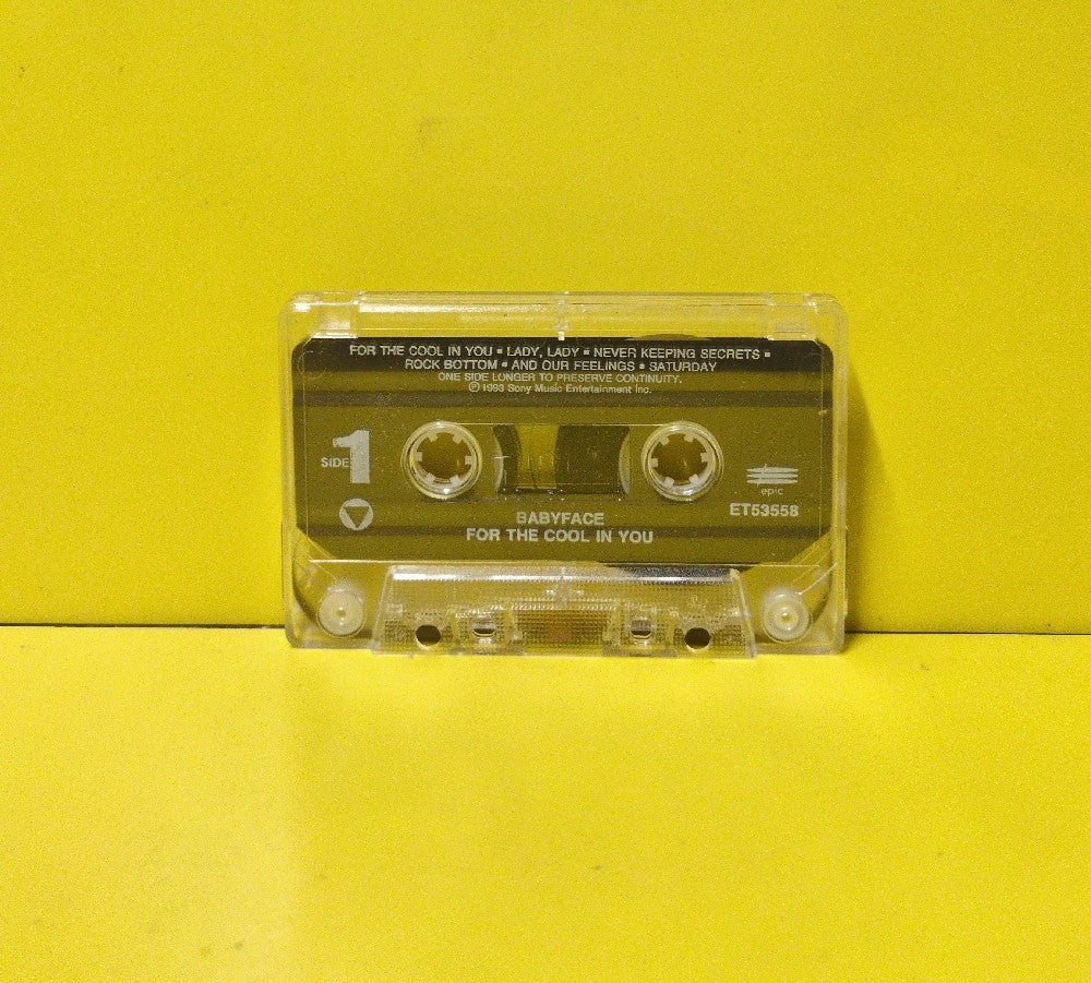 Babyface - For The Cool In You - 1993 - ET 53558 - Used - EX - Cassettes