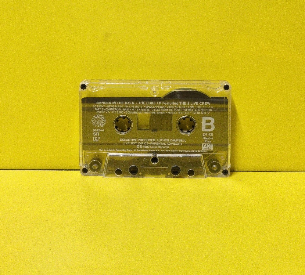 Luke, The 2 Live Crew - Banned In The U.S.A. - 1990 - 7 91424-4 - Used - EX - Cassettes