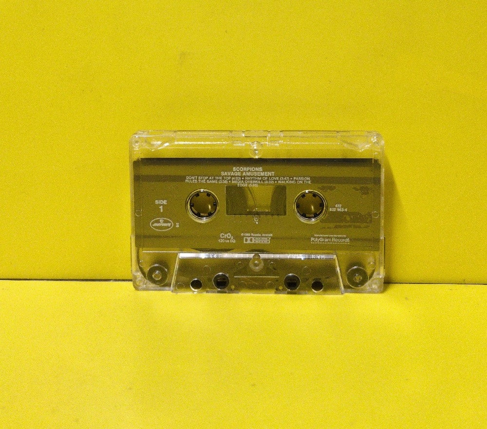 Scorpions - Savage Amusement - 1988 - 832-963-4 - Used - EX - Cassettes
