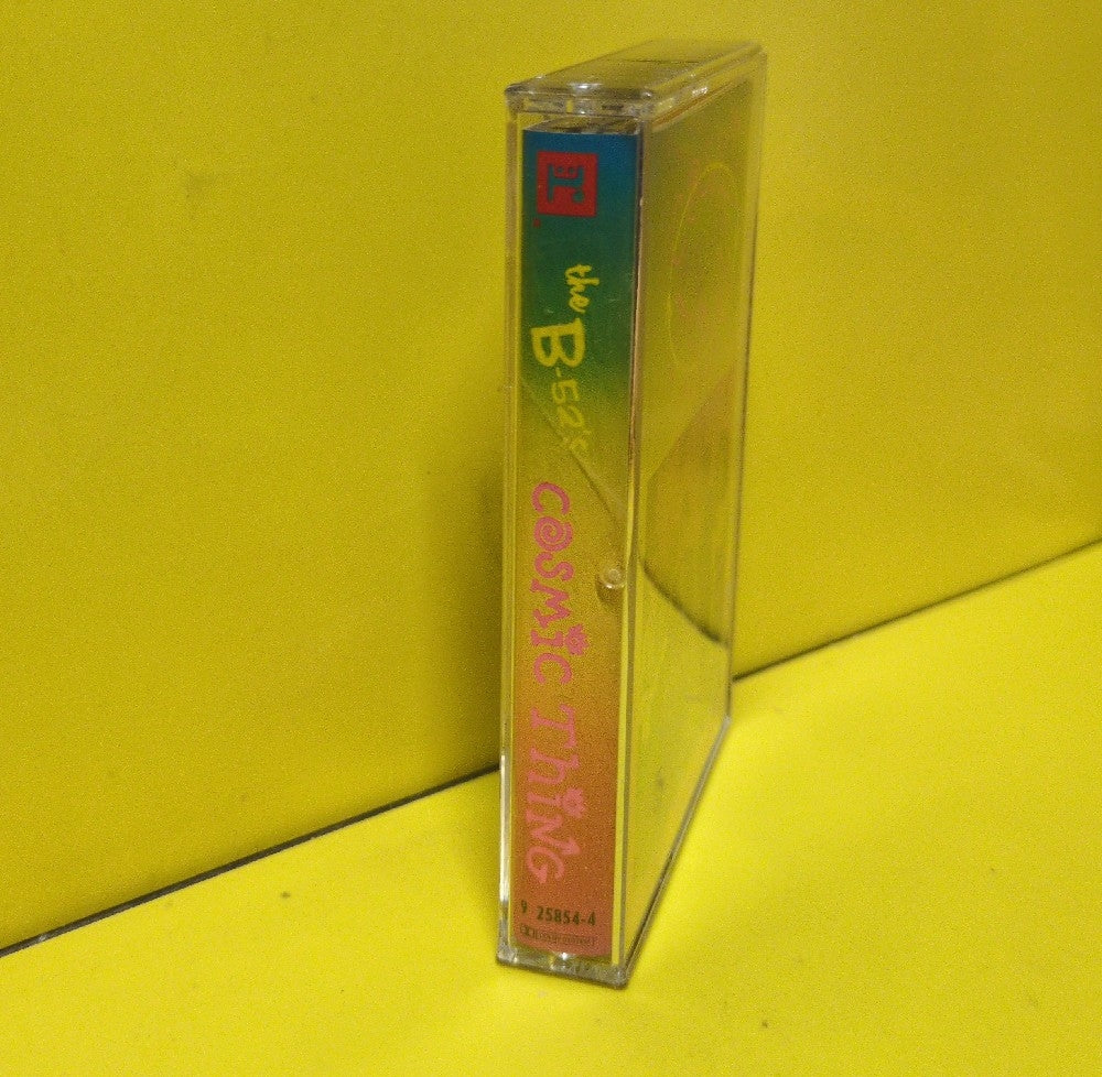 The B-52's - Cosmic Thing - 1989 - 9 25854-4 - Used - EX - Cassettes - "SR" - Clear Tape Shell With Internal Blue Backing