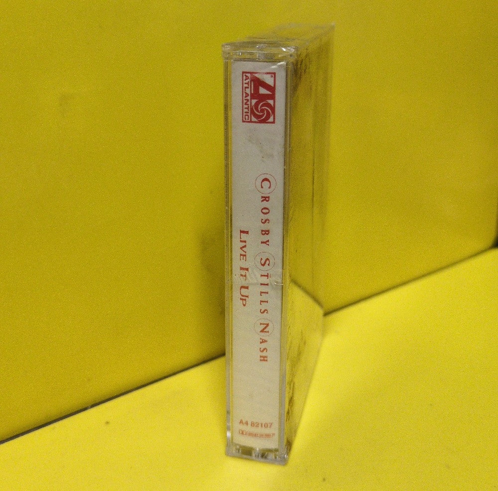Crosby, Stills & Nash - Live It Up - 1990 - A4 82107 - New - Sealed - Cassettes - Columbia House Club Edition