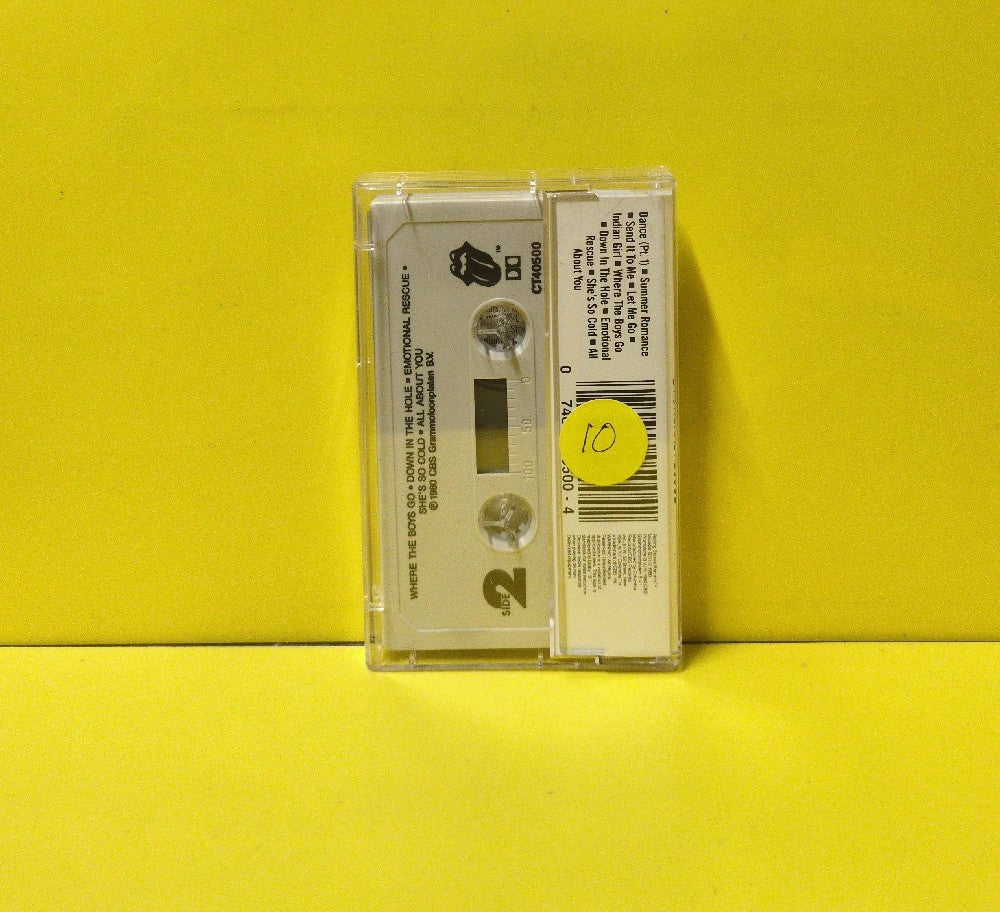 The Rolling Stones - Emotional Rescue - 1986 - CT40500/FCT 40500 - Used - EX - Cassettes - Beige Tape Shell