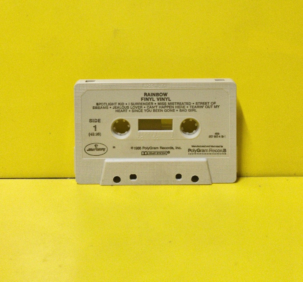Rainbow - Finyl Vinyl - 1986 - 827 987-4 M-1 - Used - EX - Cassettes