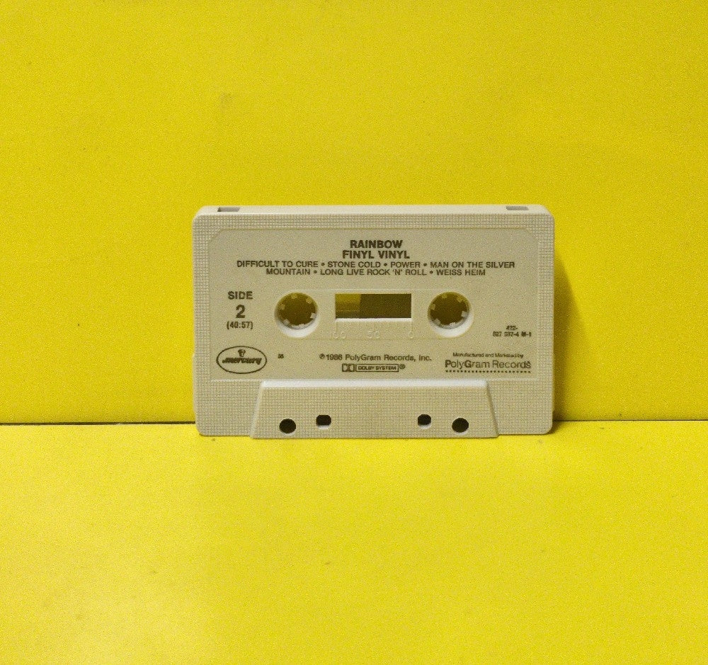 Rainbow - Finyl Vinyl - 1986 - 827 987-4 M-1 - Used - EX - Cassettes