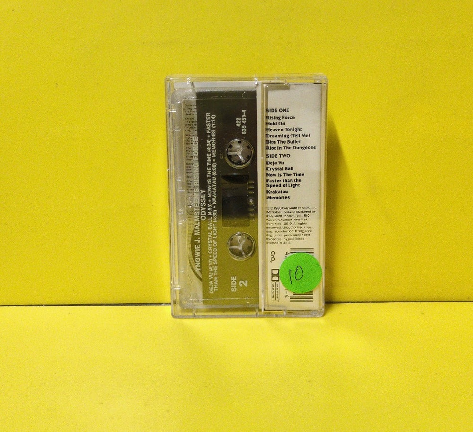 Yngwie J. Malmsteen's Rising Force - Odyssey - 1988 - 835 451-4 - Used - EX - Cassettes
