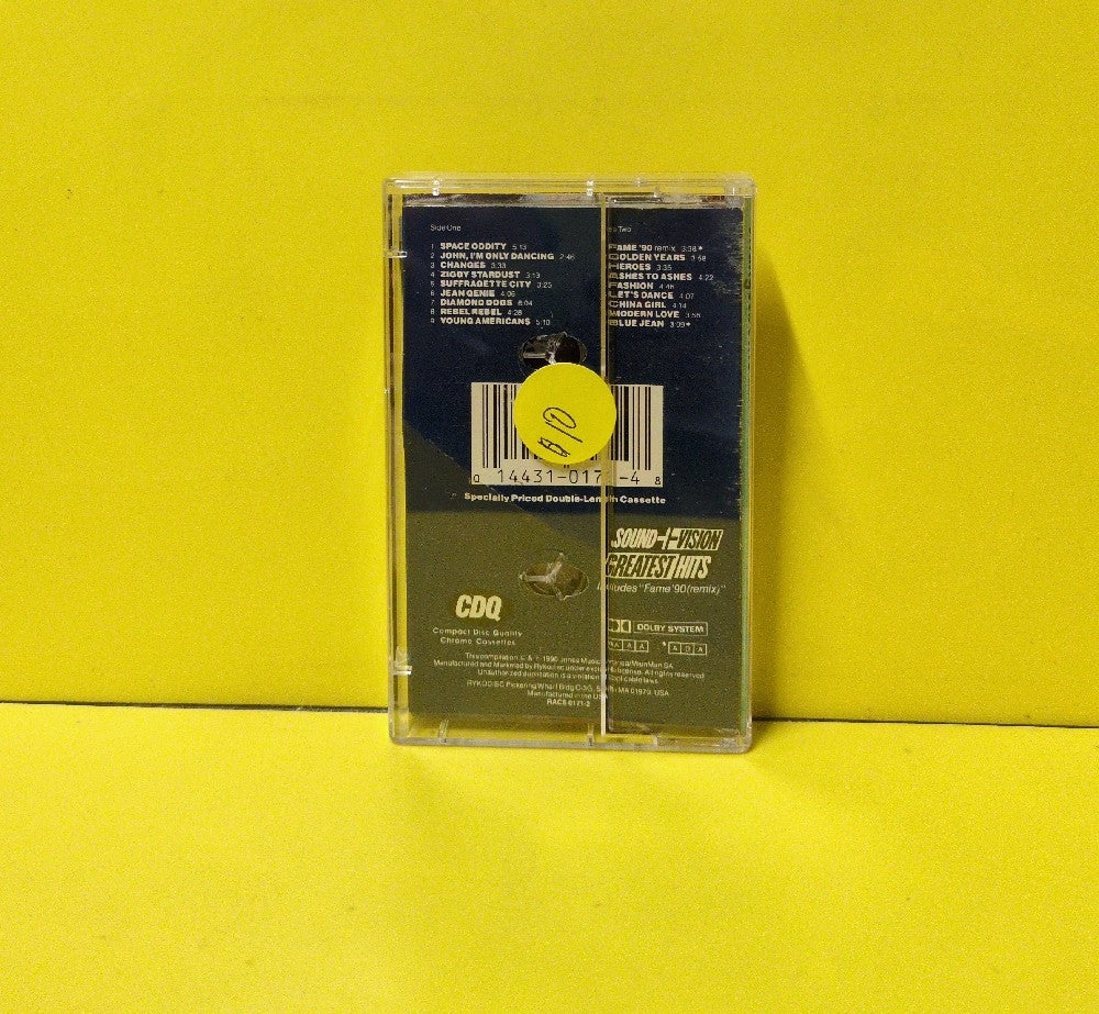 David Bowie - Changesbowie - 1990 - RACS 0171-2 - Used - EX - Cassettes - Teal Font