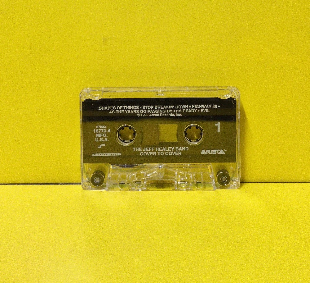 The Jeff Healey Band - Cover To Cover - 1995 - 07822-18770-4 - Used - EX - Cassettes