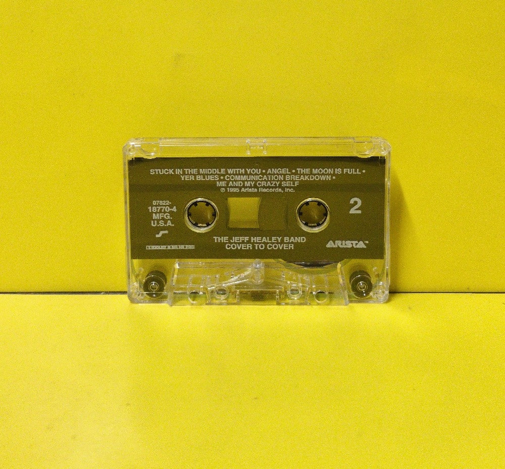 The Jeff Healey Band - Cover To Cover - 1995 - 07822-18770-4 - Used - EX - Cassettes