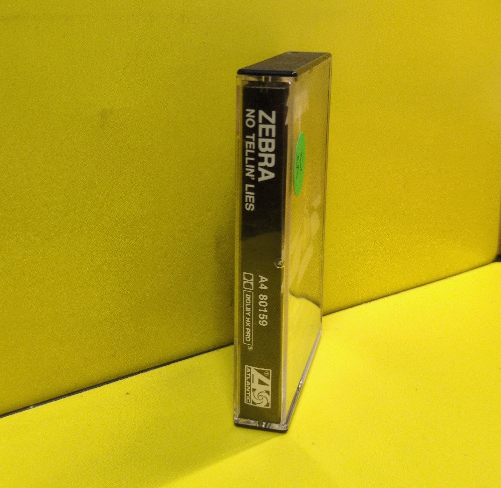 Zebra - No Tellin' Lies - 1984 - A4 80159 - Used - EX - Cassettes - Columbia House Club Edition