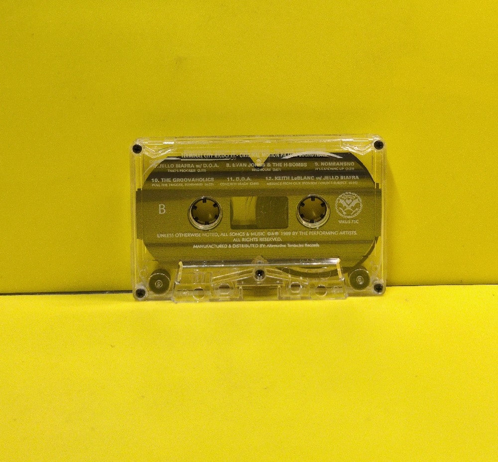 Various - Terminal City Ricochet - Original Motion Picture Soundtrack - 1989 - VIRUS 75C - Used - EX - Cassettes